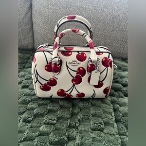 Coach mini Rowan cherries